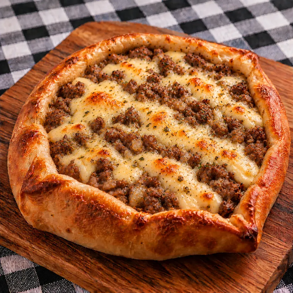 Esfiha de Carne com Catupiry