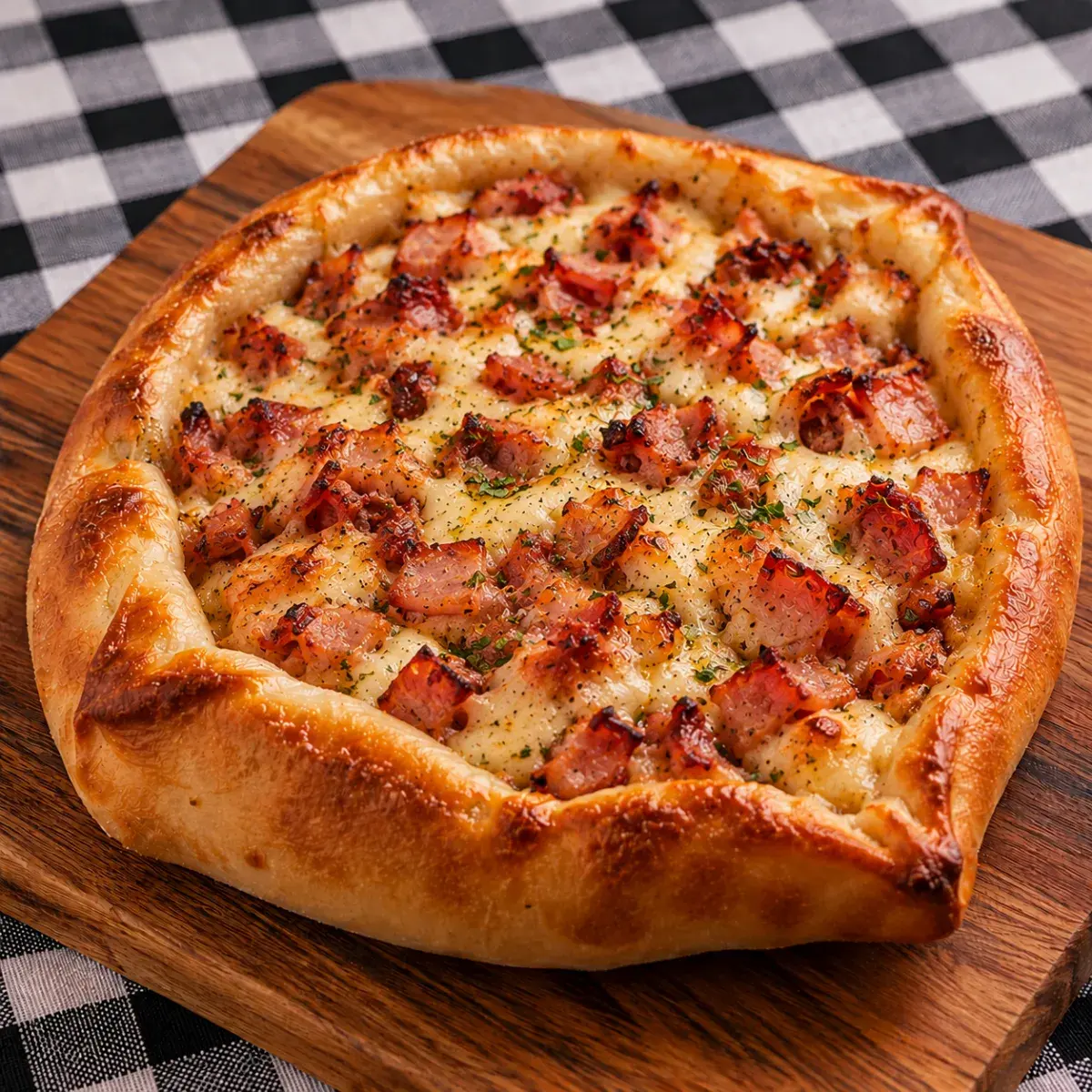 Esfiha de Bacon